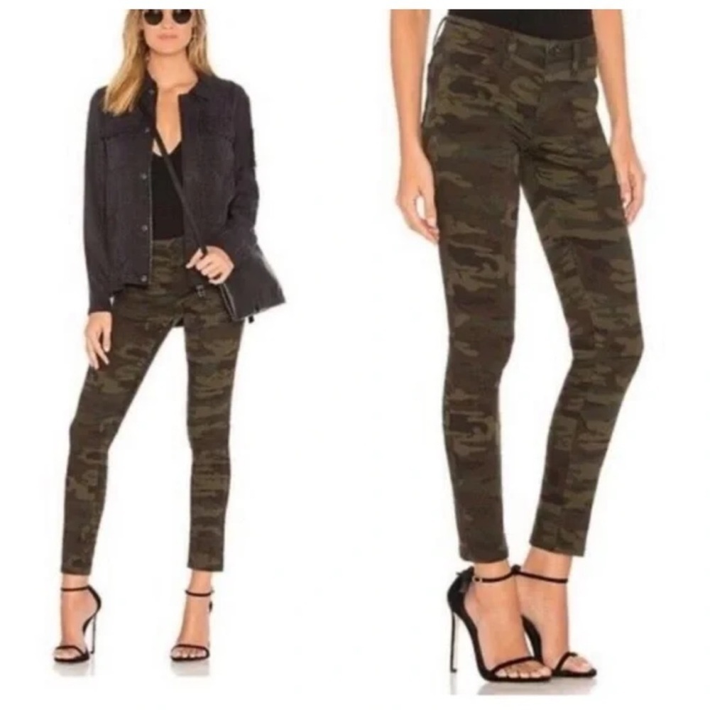 Anthropologie Sanctuary camouflage skinny pants trousers size S